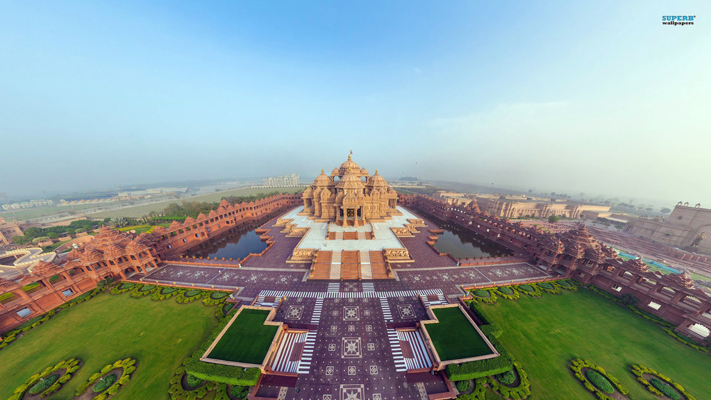 Largest akshardham temple to be built in america ogoing baps youth