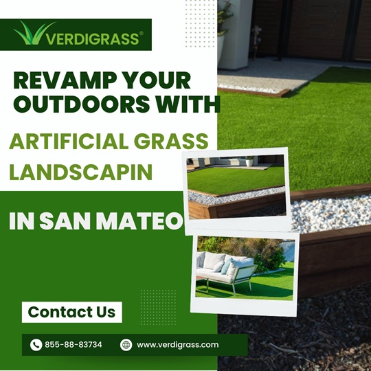 Revamp Your Outdoors with Artificial Grass Landscaping in San Mateo.jpg
