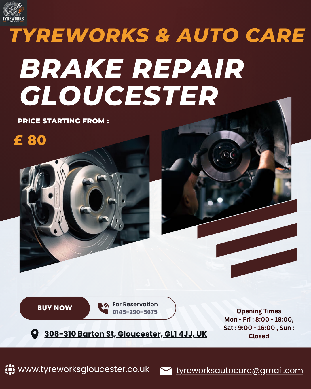 Reliable Brake Repair in Gloucester by Tyreworks & Auto Care.png